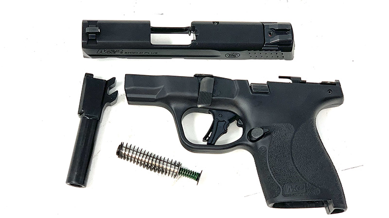 M_P Shield Plus Review Disassembled