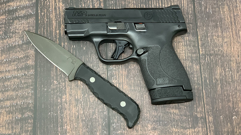 M_P Shield Plus Review Shaw Blade