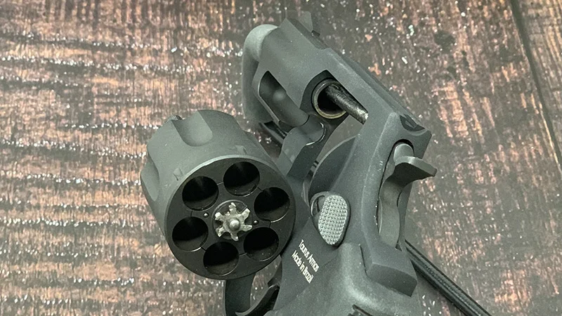 Taurus 856 Review cylinder stand