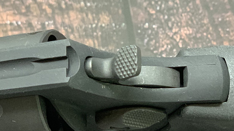 Taurus 856 Review hammer