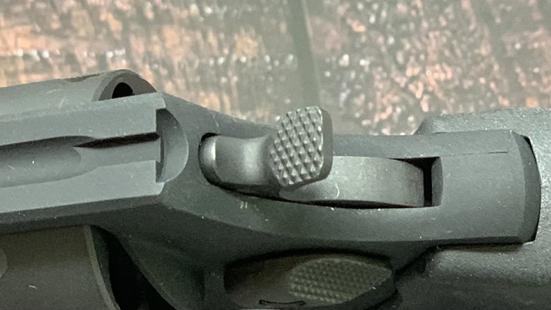 Taurus 856 Review hammer