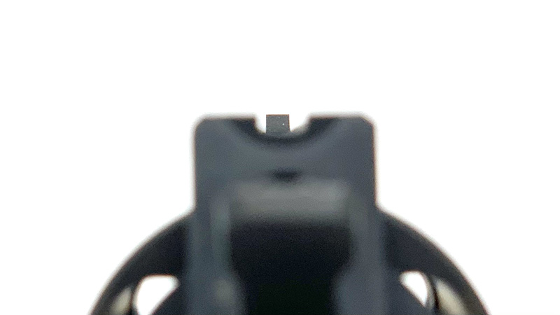 Taurus 856 Review sight picture