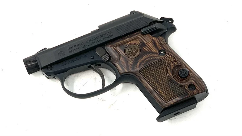 Beretta 3032 Tomcat Covert Review Left Flat