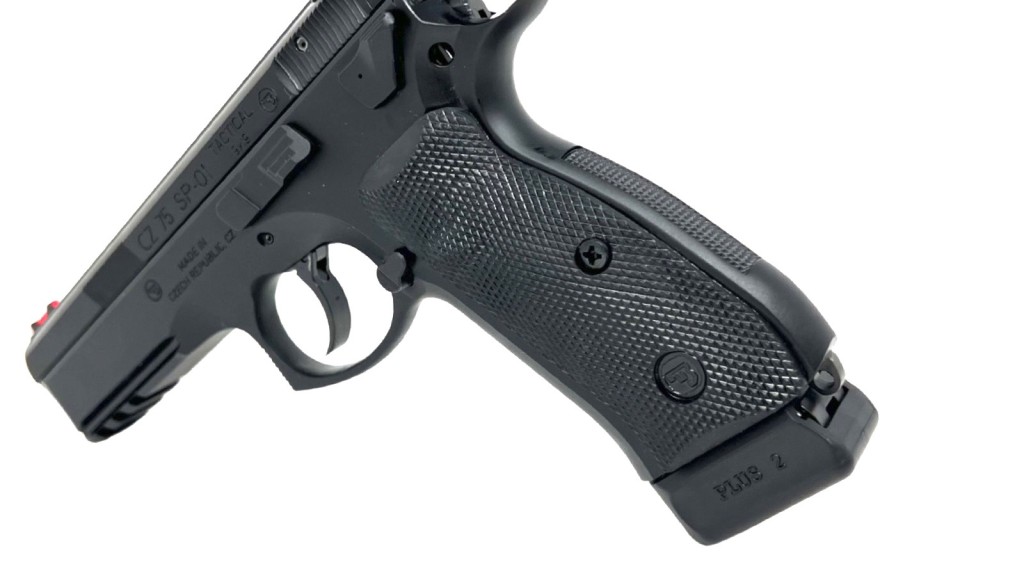 CZ SP01 Review Grip