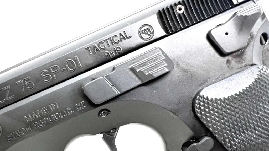 CZ SP01 Review Slide Stop