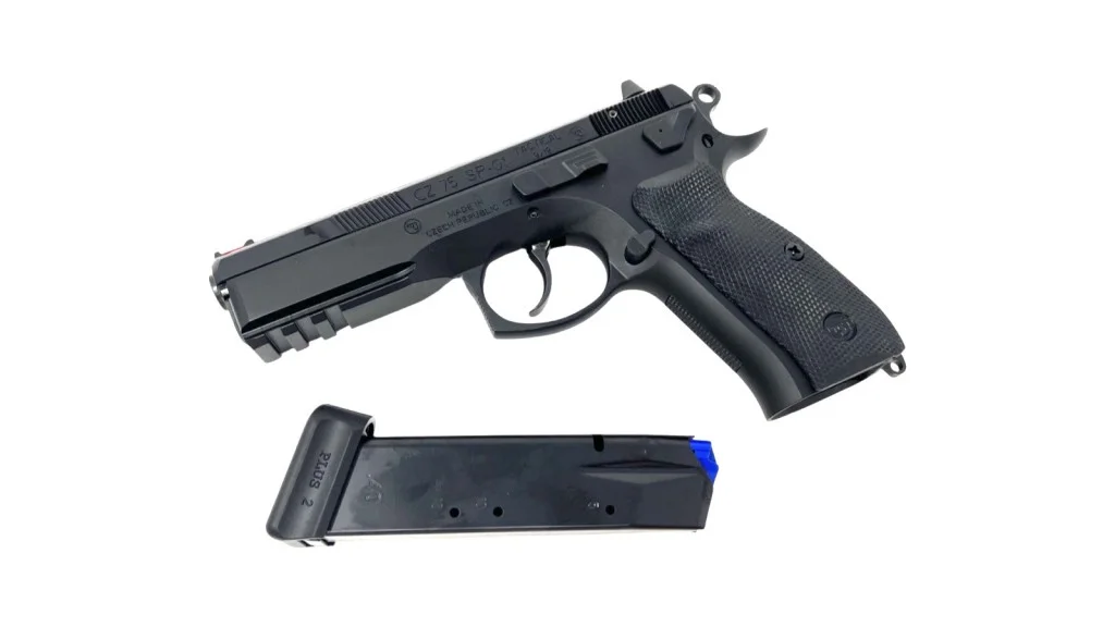 CZ SP01 Review with a magazine