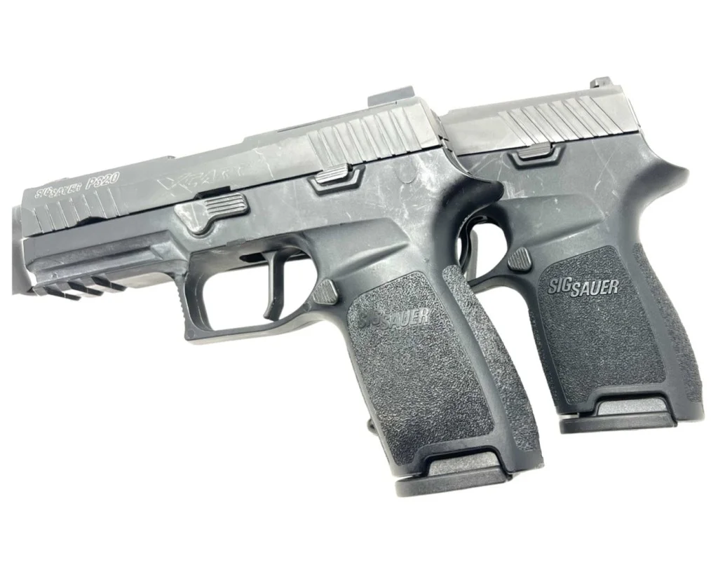 Sig Sauer P320 Carry vs Compact Grips