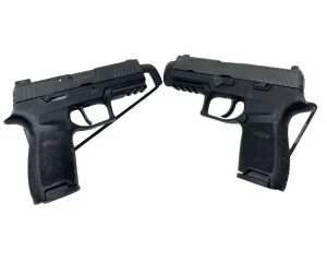Sig Sauer P320 Carry vs Compact front sides