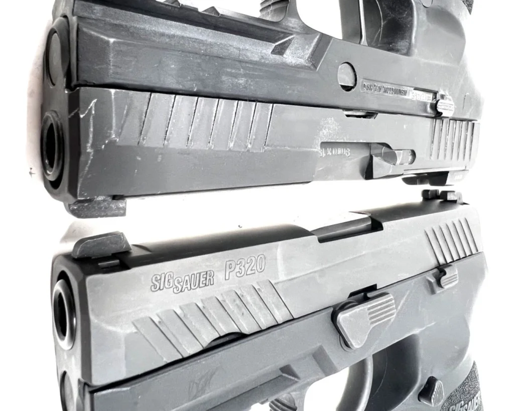 Sig Sauer P320 Carry vs Compact slides
