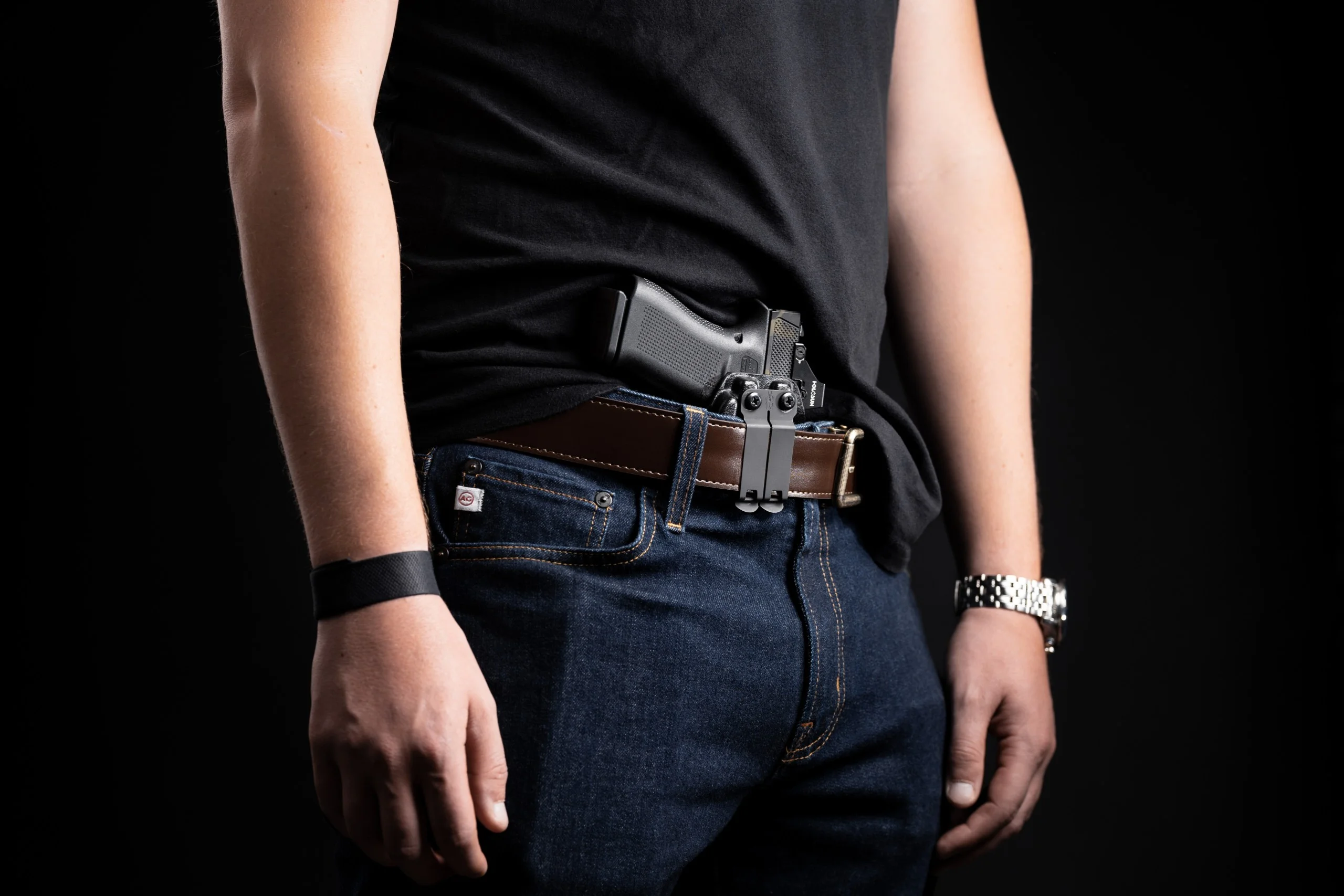 Glock 43X AIWB Holster Low Ride Height