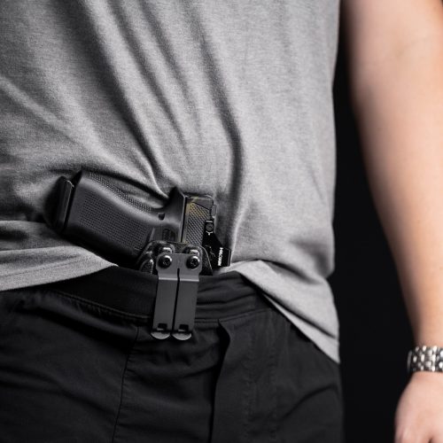 Glock 43X AIWB Holster Without A Belt Glock 43X AIWB Holster Without A Belt