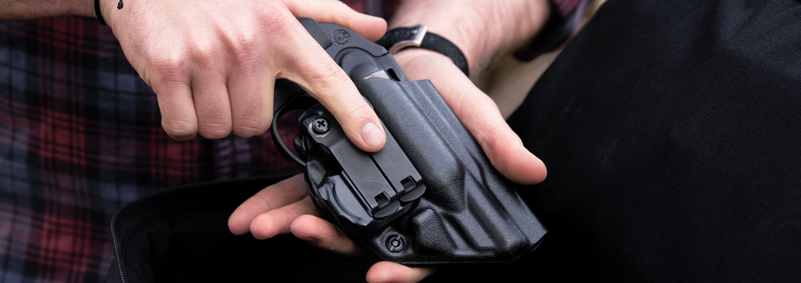 Icon 2.0 Revolver Holster Getting ready for Range Session