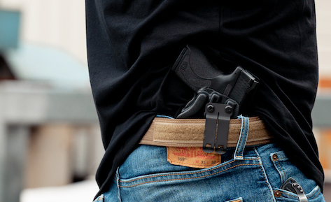 Shield Plus Holster Behind the Hip