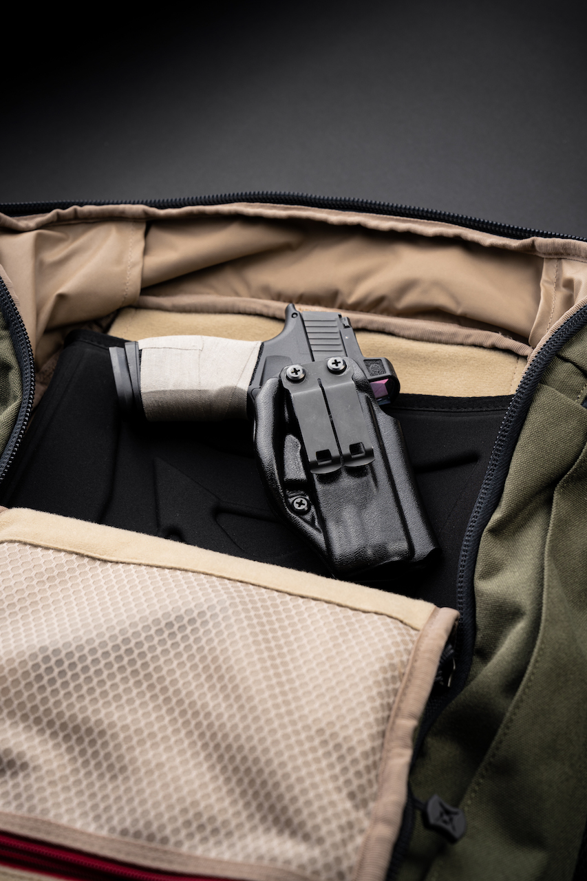 Sig P365x Macro Holster inside Vertex Bag