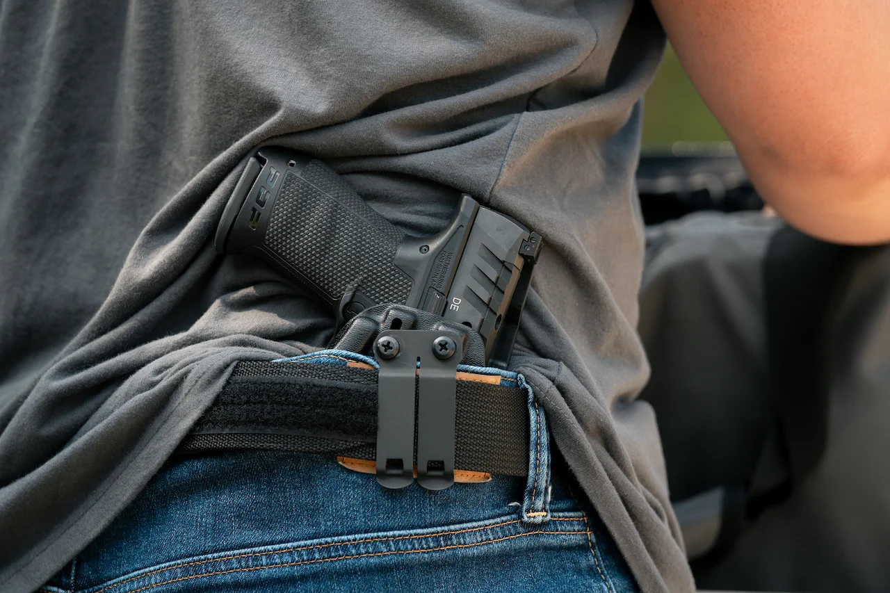 Walther PDP Holster behind the hip